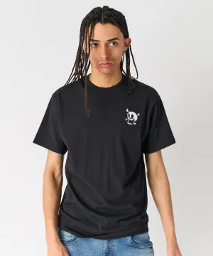#1 Best Seller: Crossbones Short Sleeve Tee - Black  Almost Sold Out!
