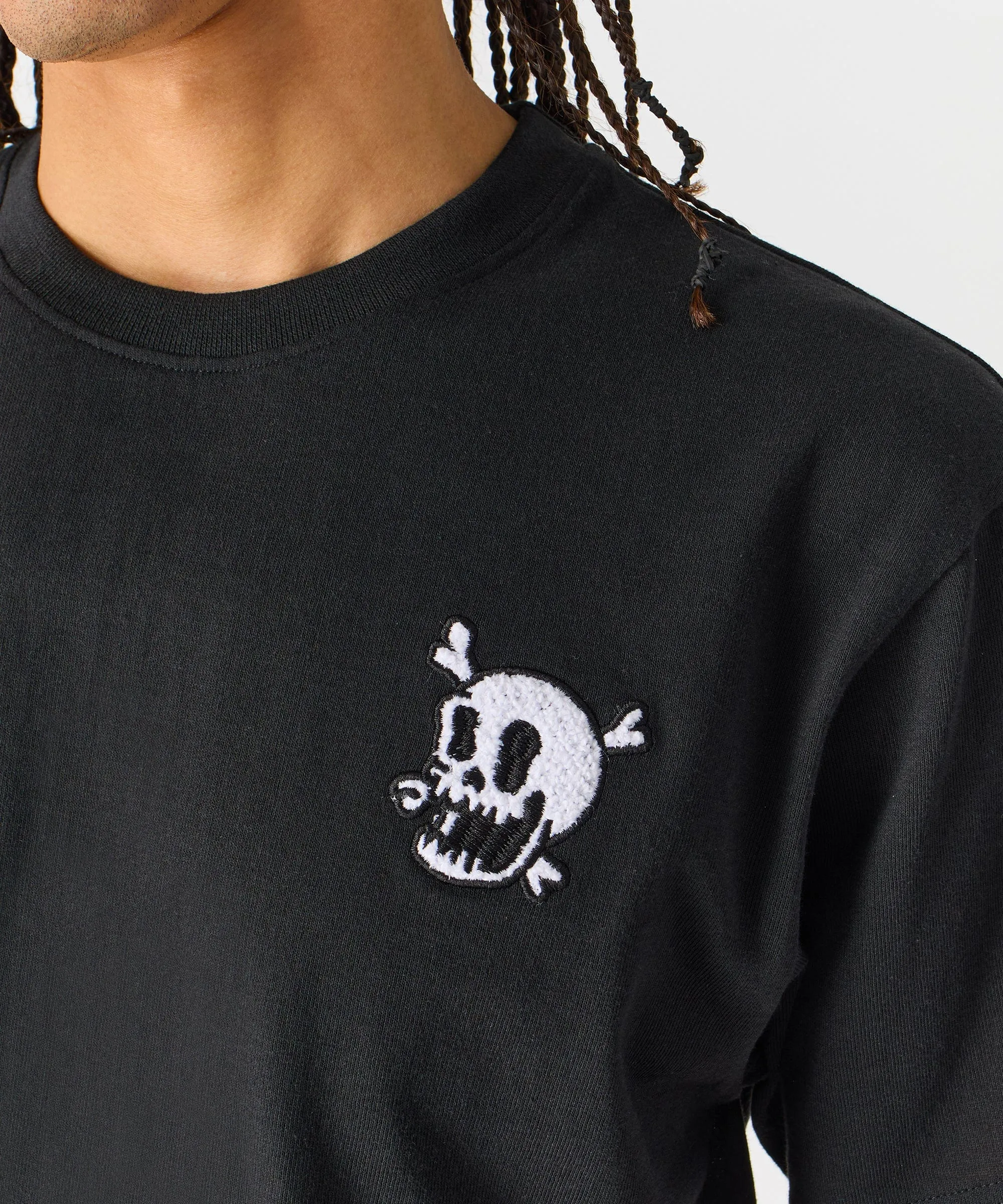 #1 Best Seller: Crossbones Short Sleeve Tee - Black  Almost Sold Out!