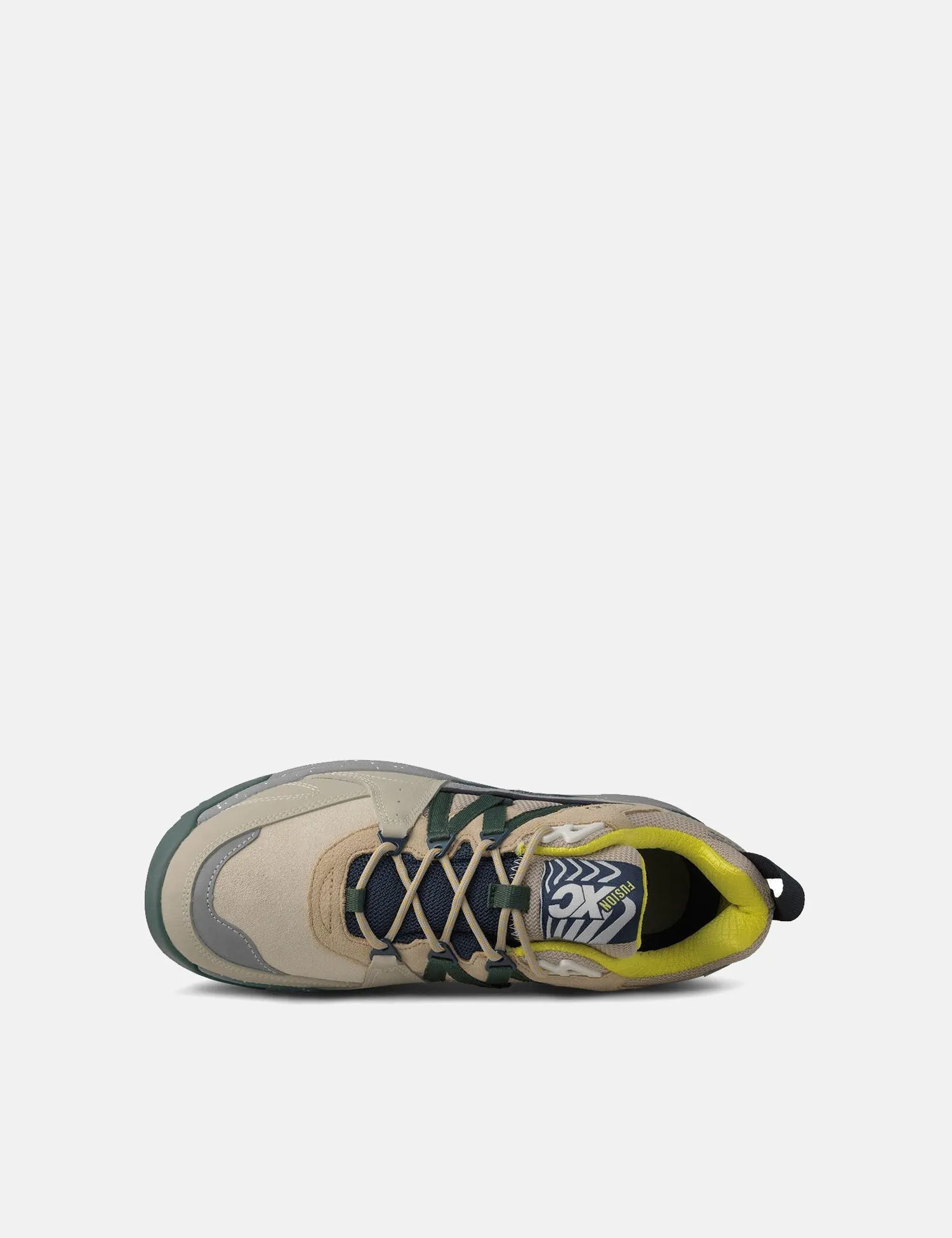 #1 Best Seller: Karhu Fusion XC Trainers - Silver Lining/Dark Forest  Last Chance!