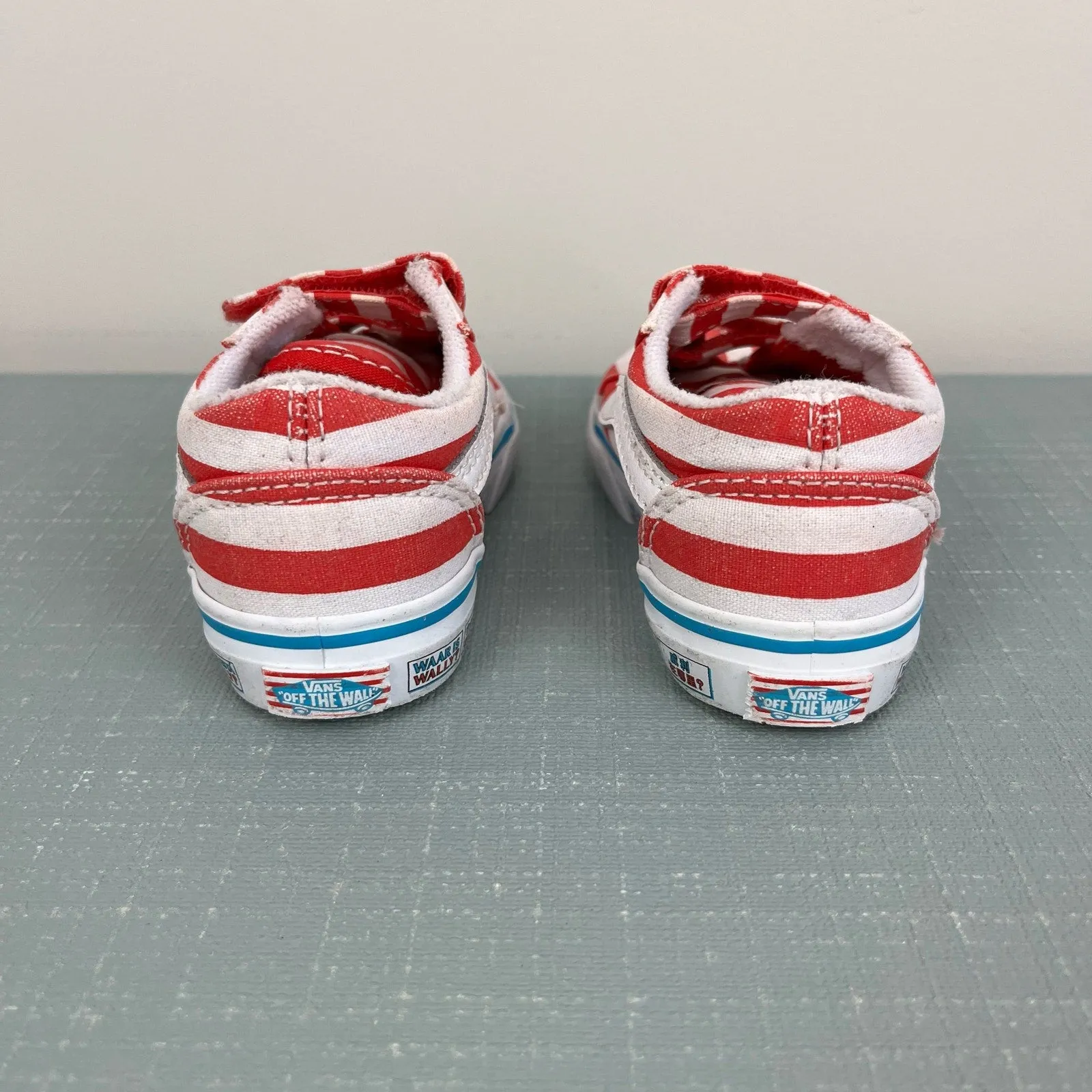 #1 Best Seller: Vans x Where's Waldo Old Skool International Stripes Sneakers 6  Today Only!