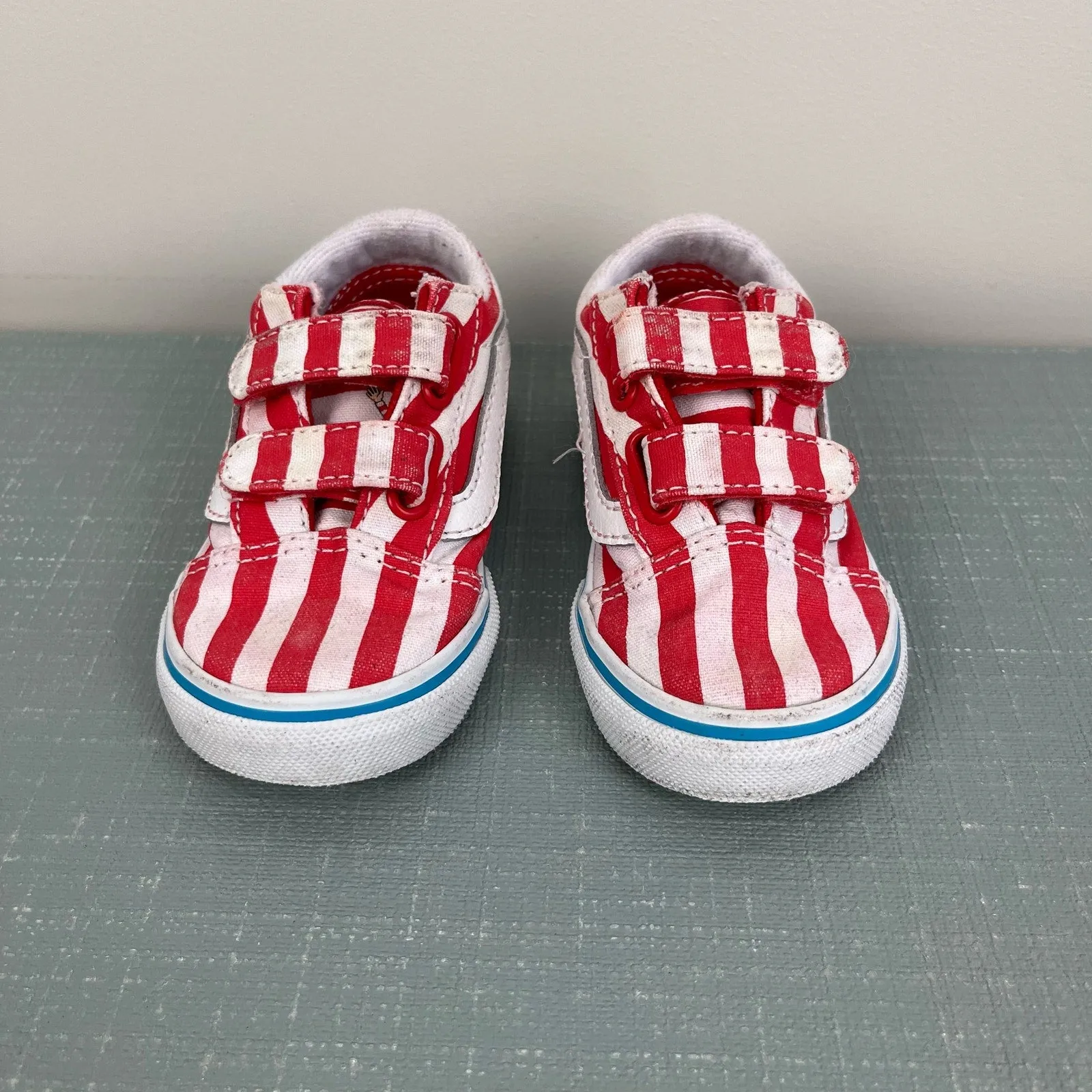 #1 Best Seller: Vans x Where's Waldo Old Skool International Stripes Sneakers 6  Today Only!