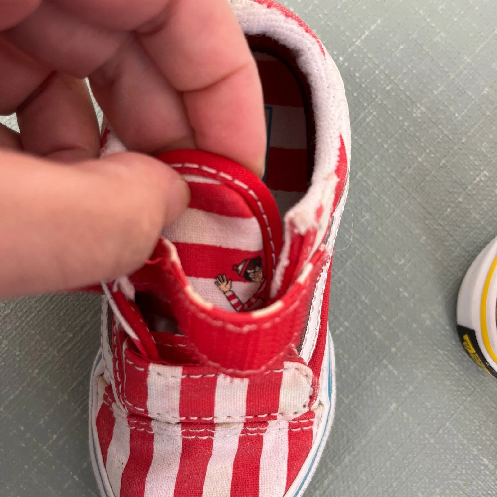#1 Best Seller: Vans x Where's Waldo Old Skool International Stripes Sneakers 6  Today Only!