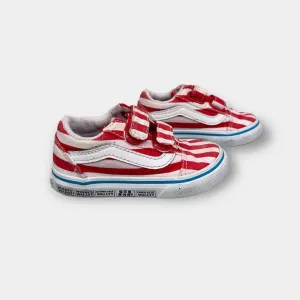 #1 Best Seller: Vans x Where's Waldo Old Skool International Stripes Sneakers 6  Today Only!