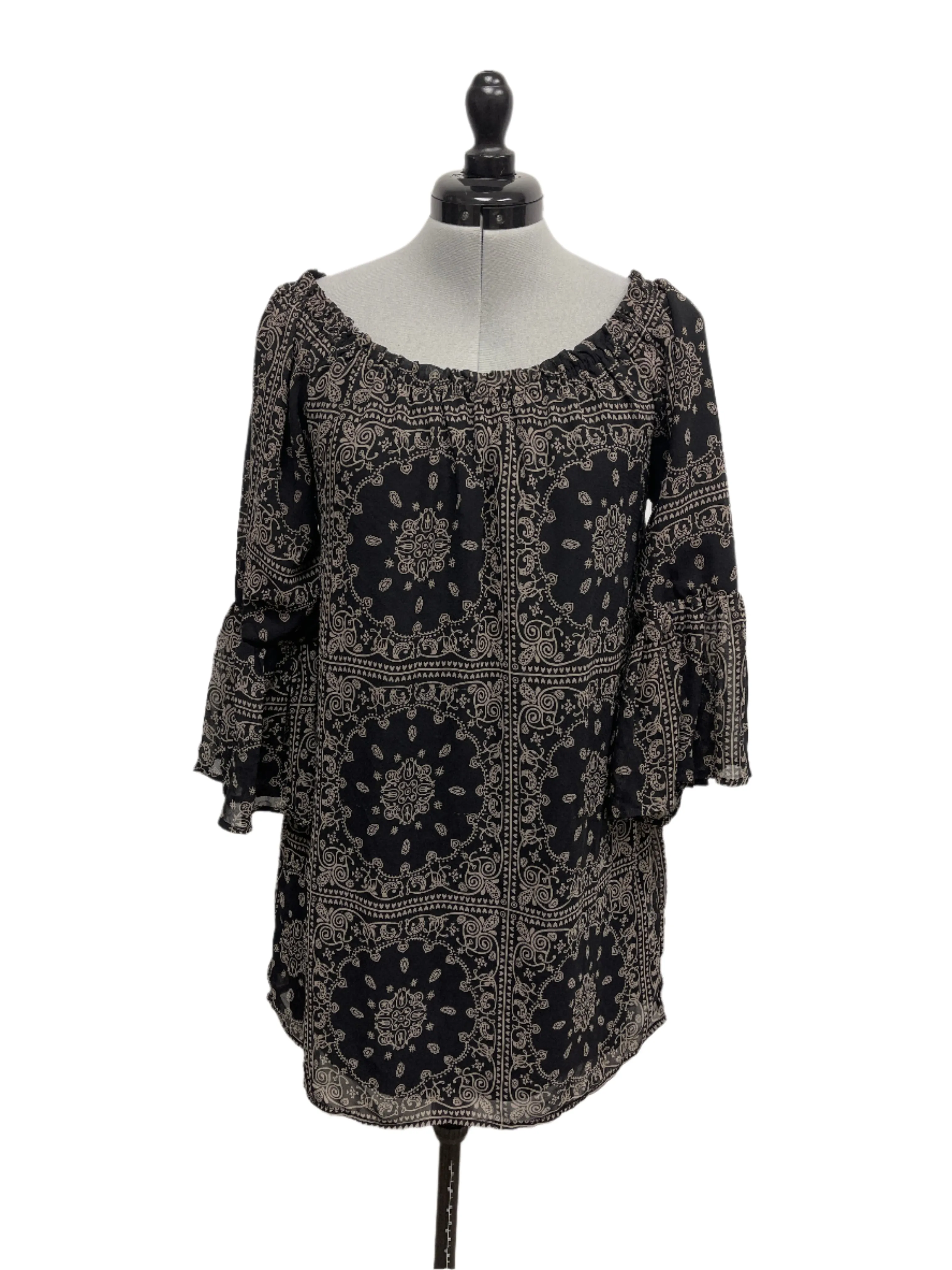 #1 Best Seller: Womens Blu Pepper Long Sleeve Dress, Small  Almost Gone!