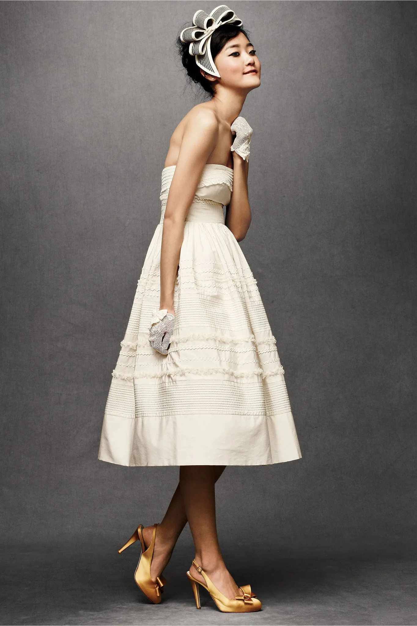 Affordable Luxury BHLDN Fondant Tea Dress  Limited Stock!