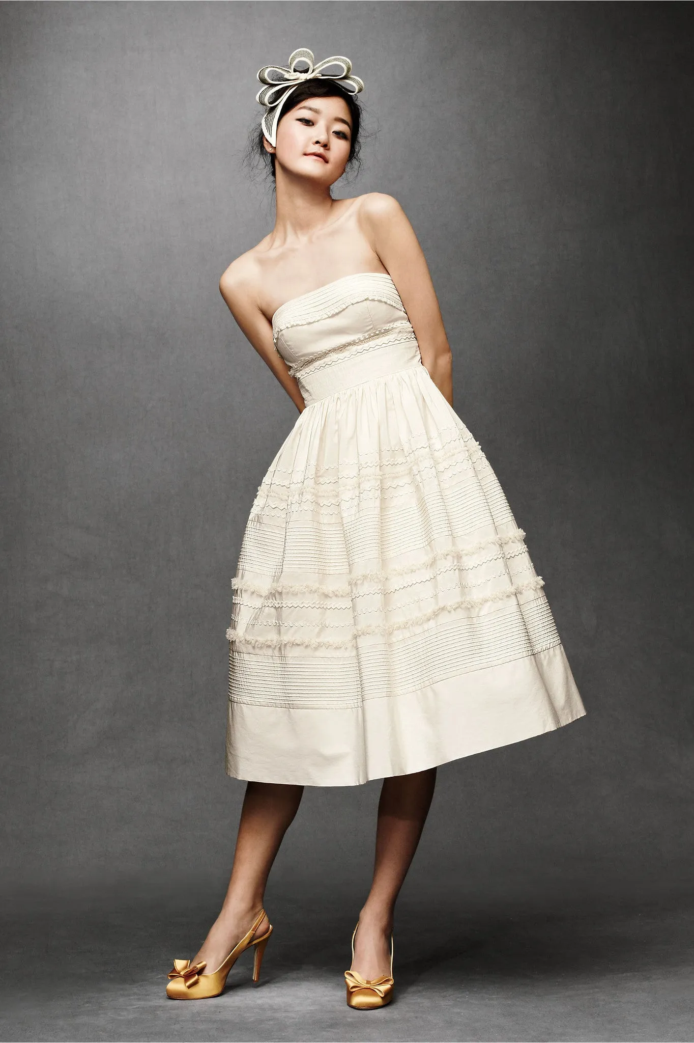 Affordable Luxury BHLDN Fondant Tea Dress  Limited Stock!