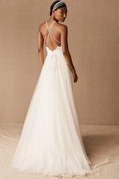 Best-Selling BHLDN Wtoo by Watters Claremore Gown  Last Few Pieces!