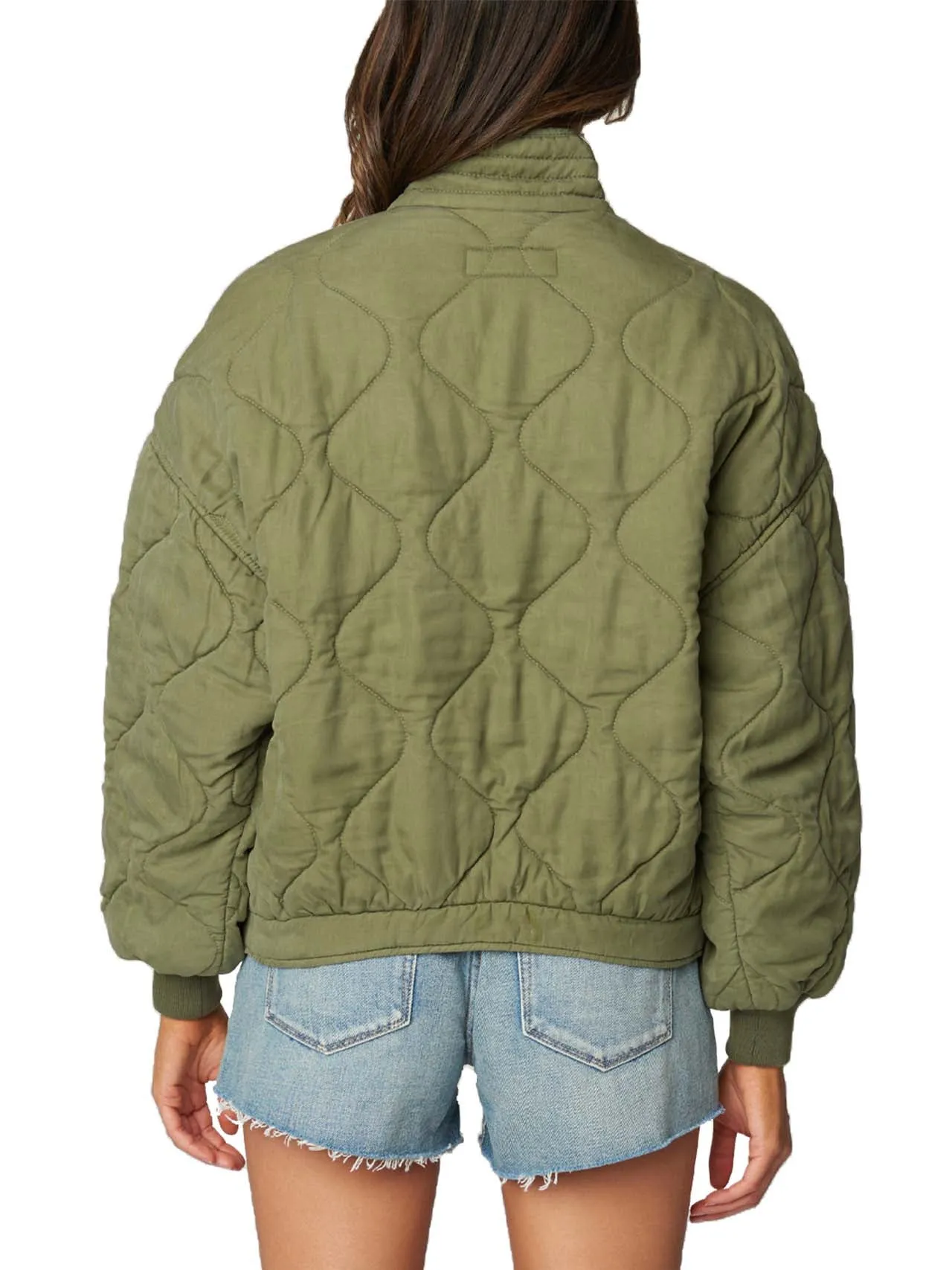 Best-Selling Green Quilted Jacket  Limited Availability!