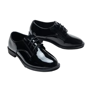Black Oxford Laced Dress Shoes