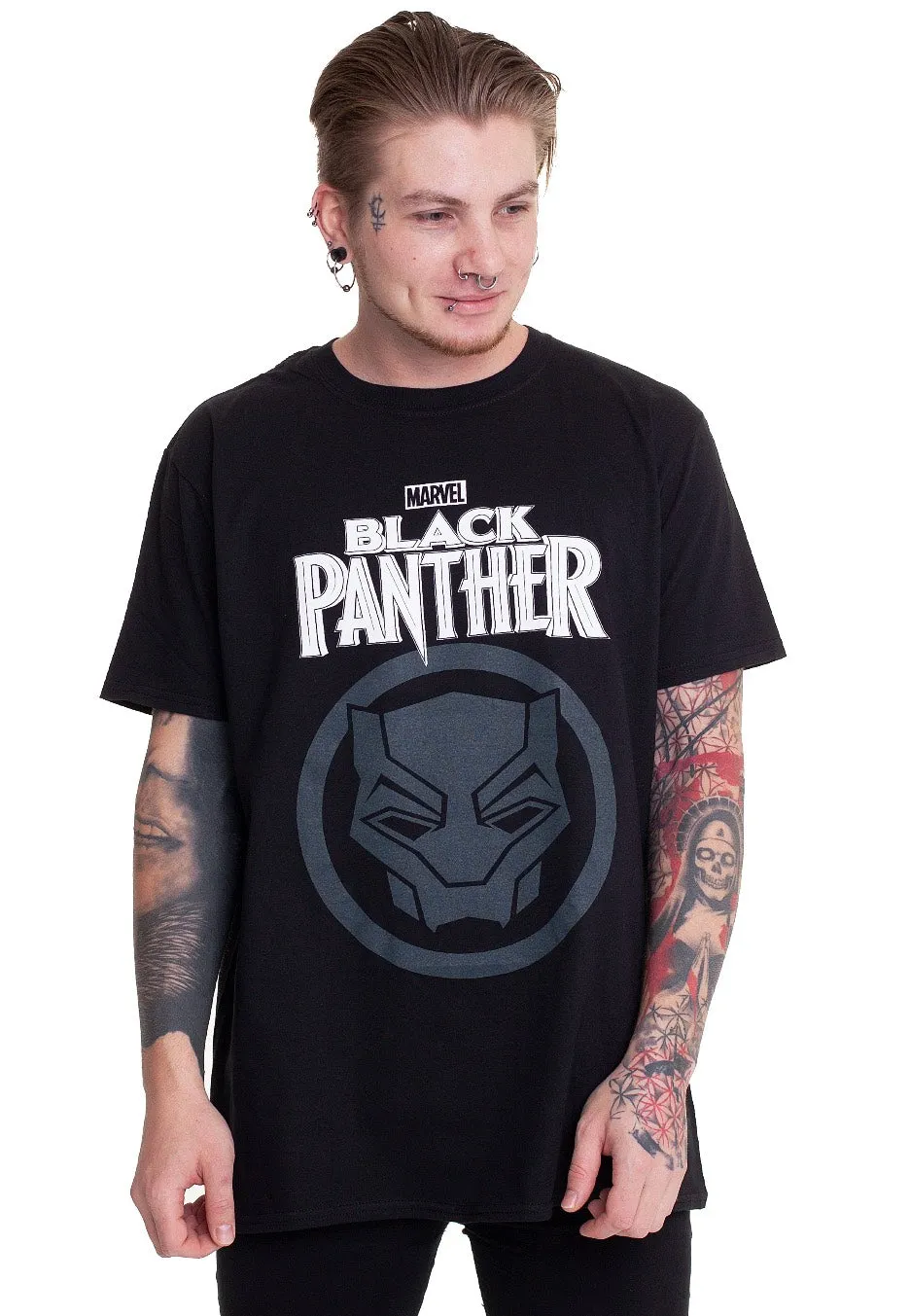 Black Panther - Big Icon - T-Shirt