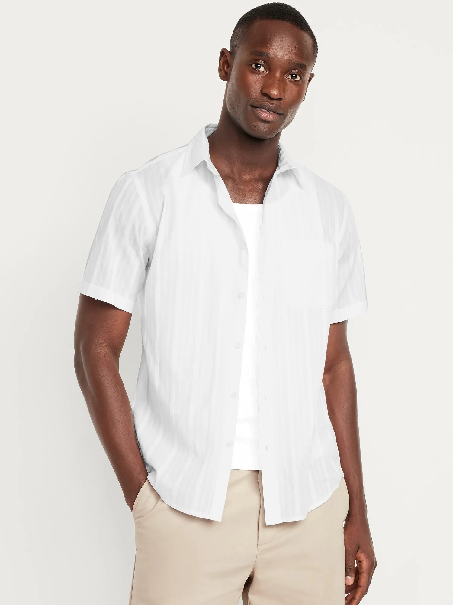 Classic Fit Everyday Dobby Shirt