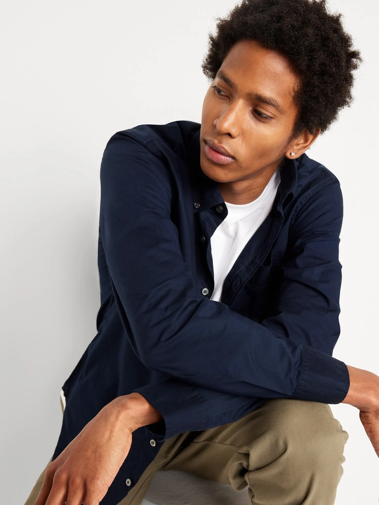 Classic Fit Everyday Poplin Shirt