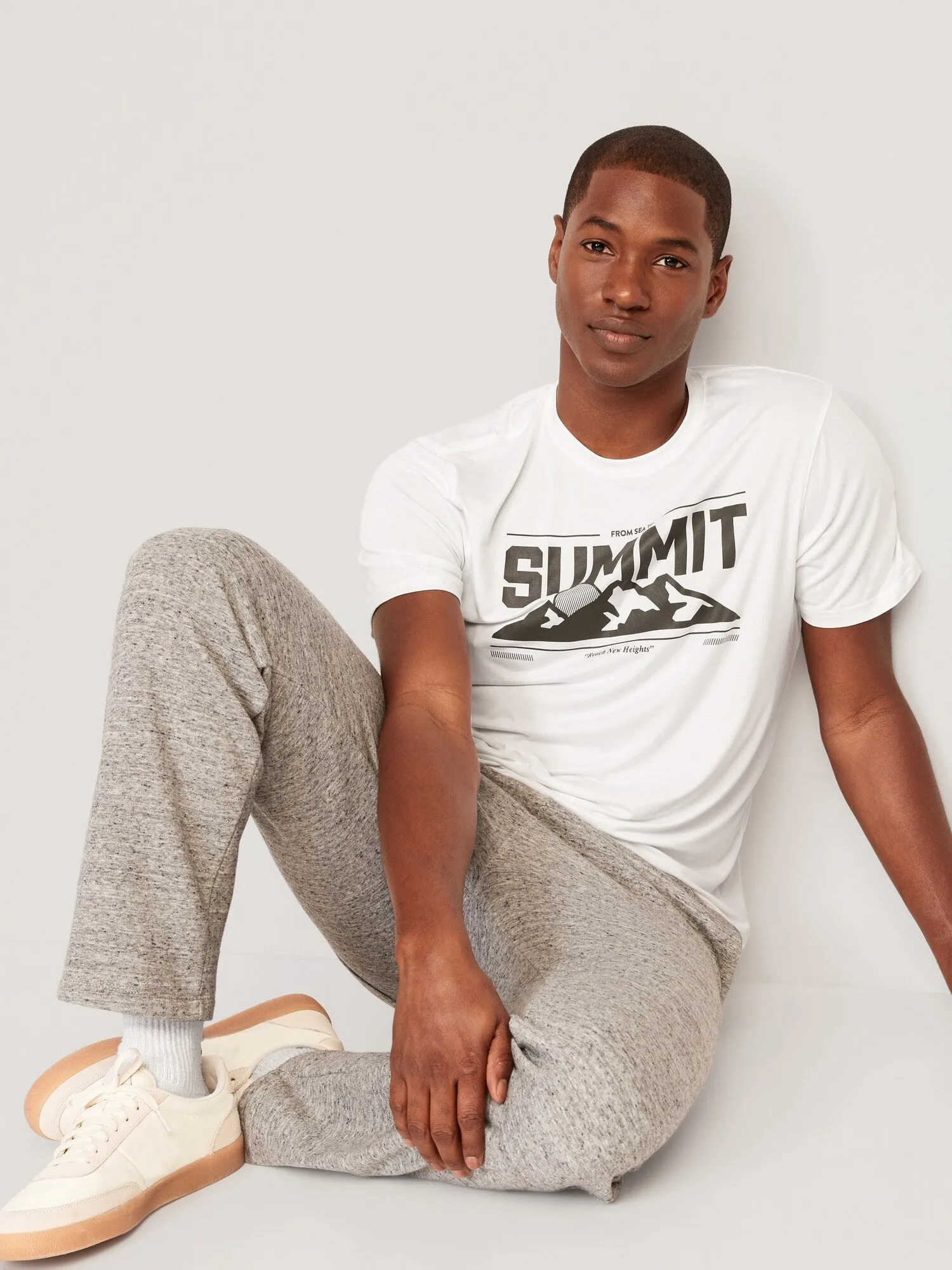 Cloud 94 Soft Go-Dry Cool Graphic T-Shirt for Men