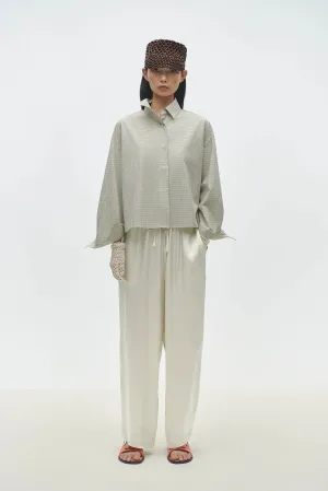 CORDERA - CLASSIC BLOUSE - CHECKED - SS25