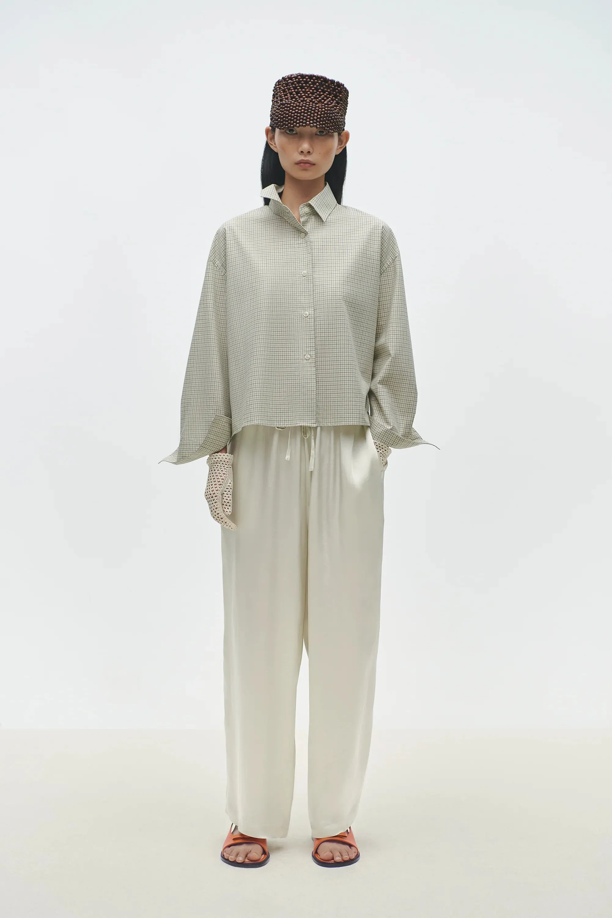 CORDERA - CLASSIC BLOUSE - CHECKED - SS25