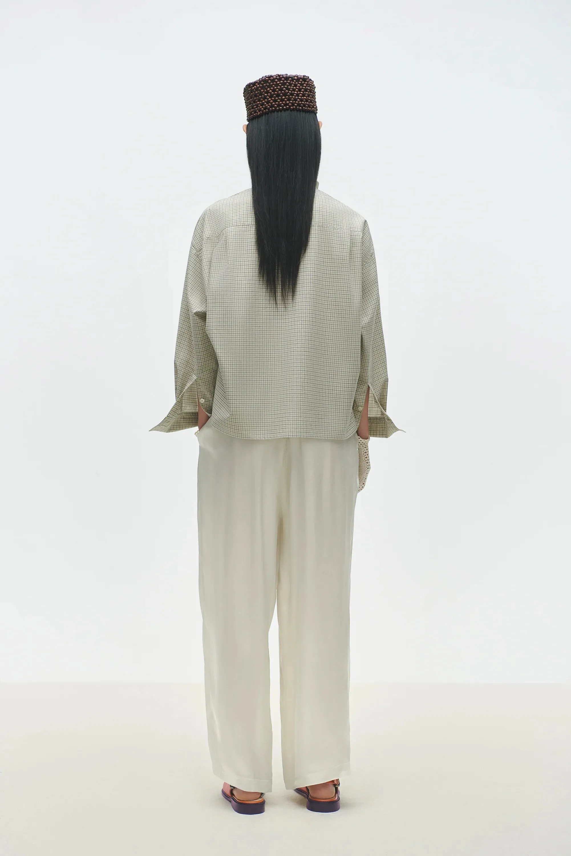 CORDERA - CLASSIC BLOUSE - CHECKED - SS25