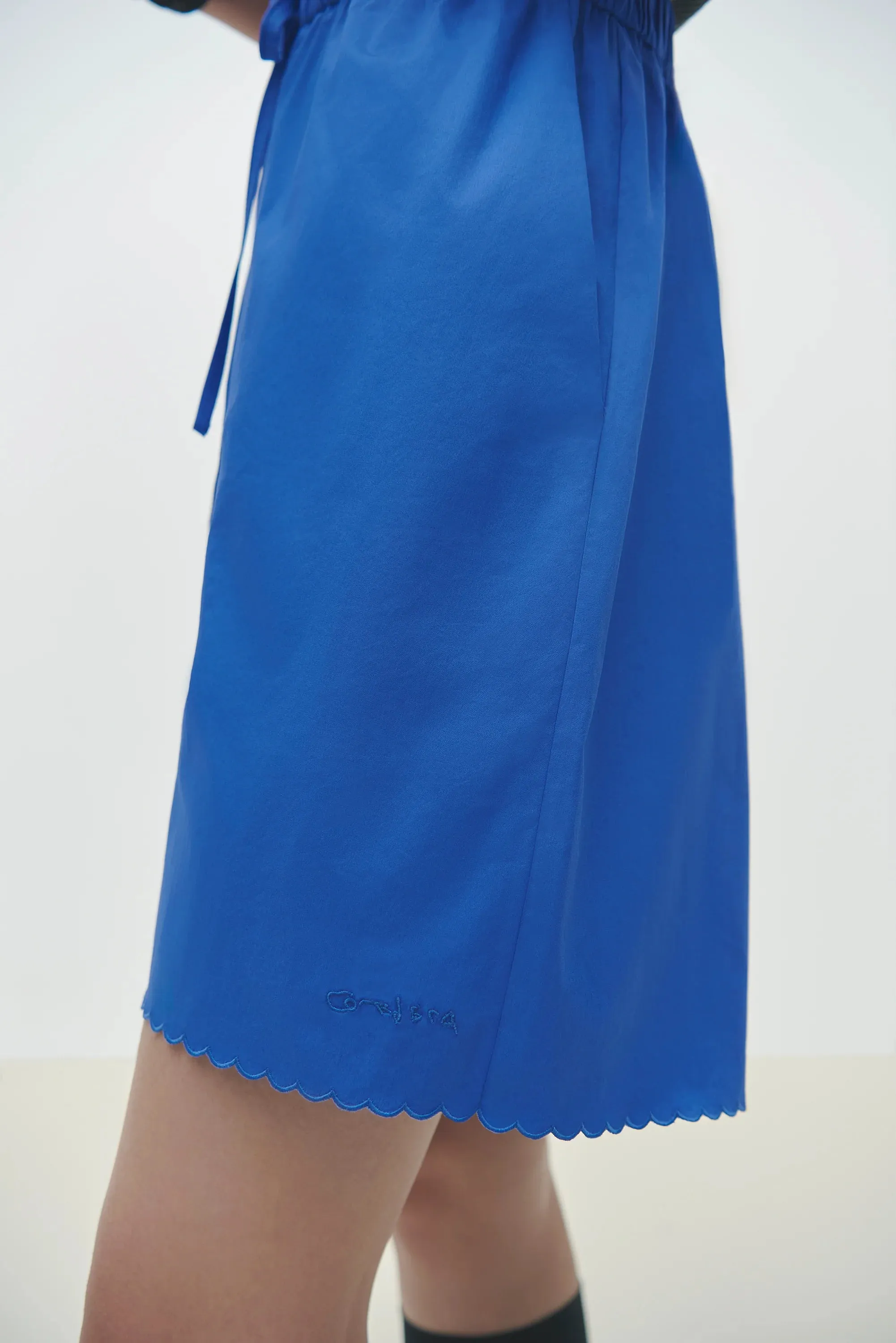 CORDERA - WAVY BERMUDA SHORTS - HORTENSIA - SS25