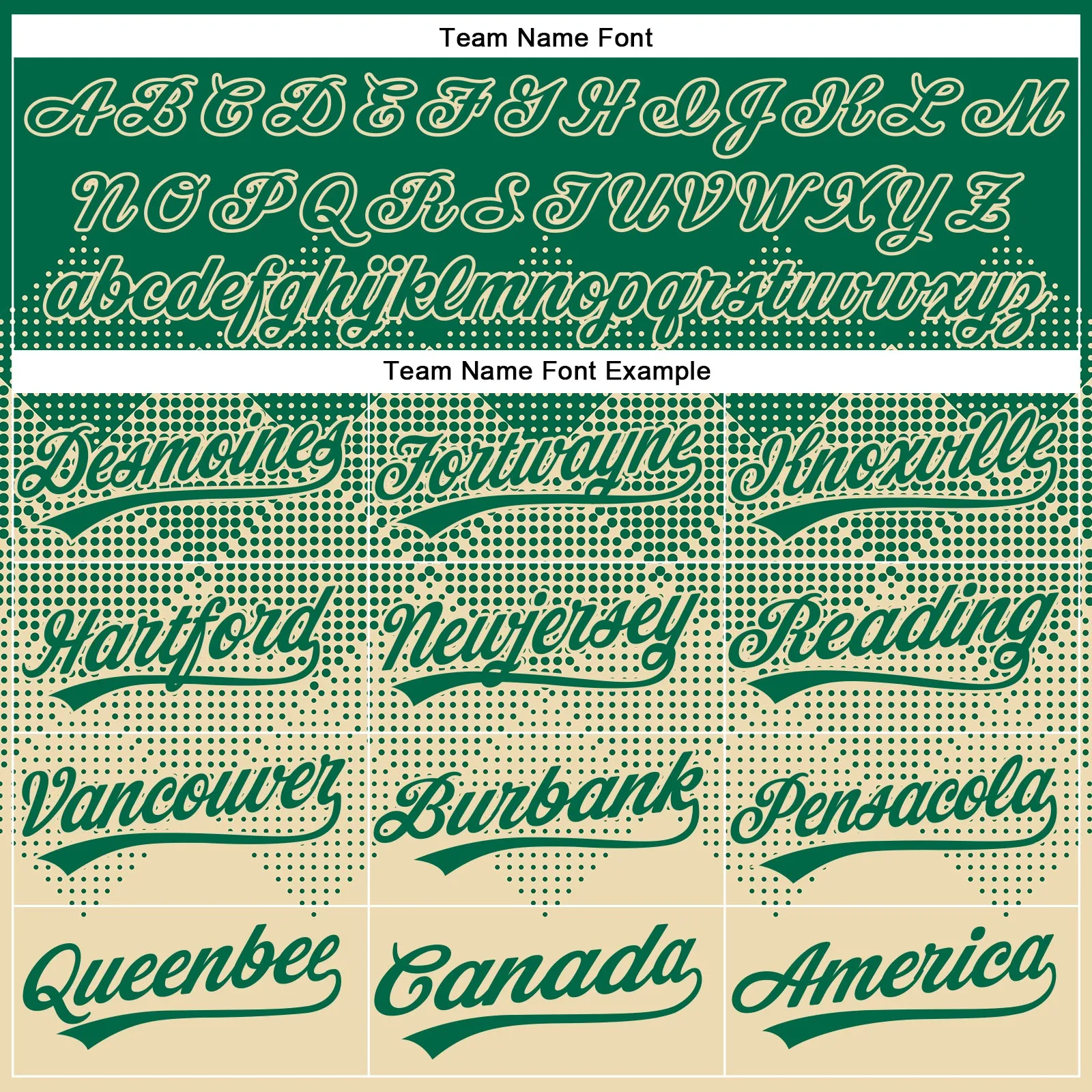 Custom Kelly Green Cream 3D Gradient Square Shape Two-Button Unisex Softball Jersey FansIdea