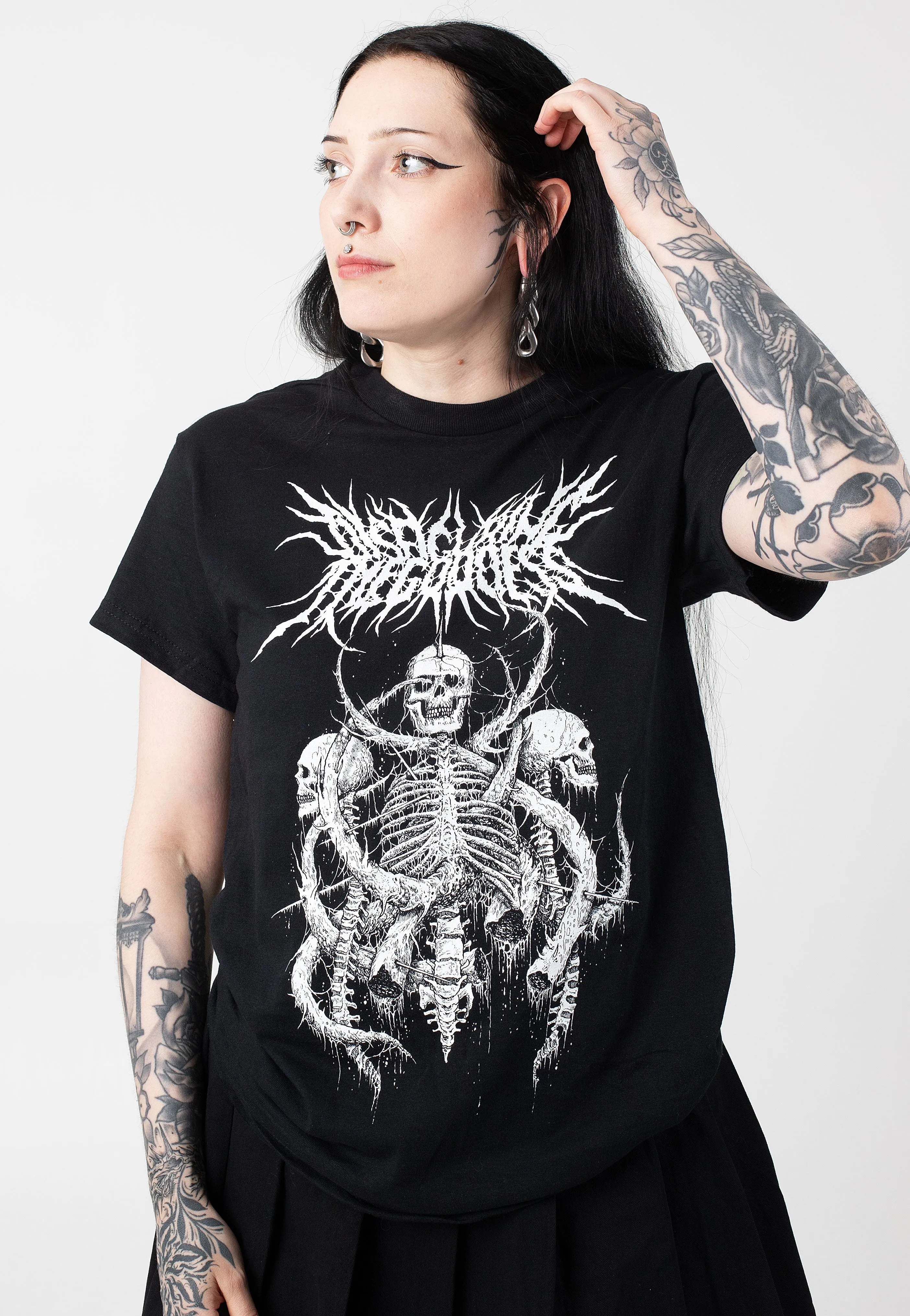 Disfiguring The Goddess - Spine - T-Shirt
