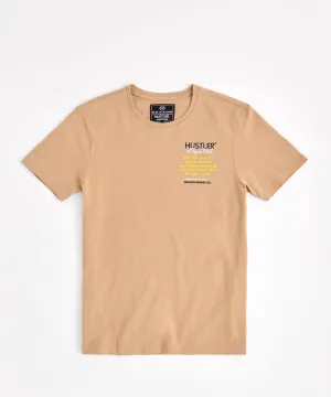 Editors Choice Hustler Players Club Short Sleeve Tee - Clay  Dont Miss Out!