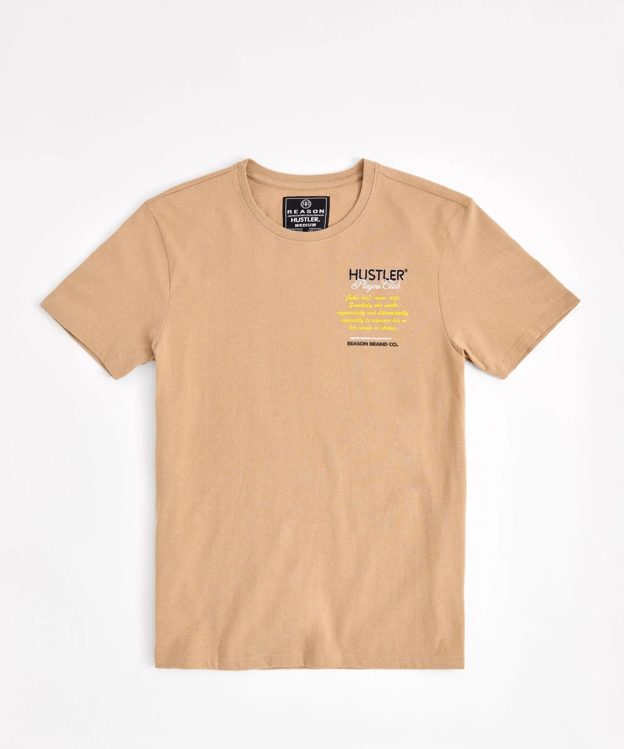 Editors Choice Hustler Players Club Short Sleeve Tee - Clay  Dont Miss Out!
