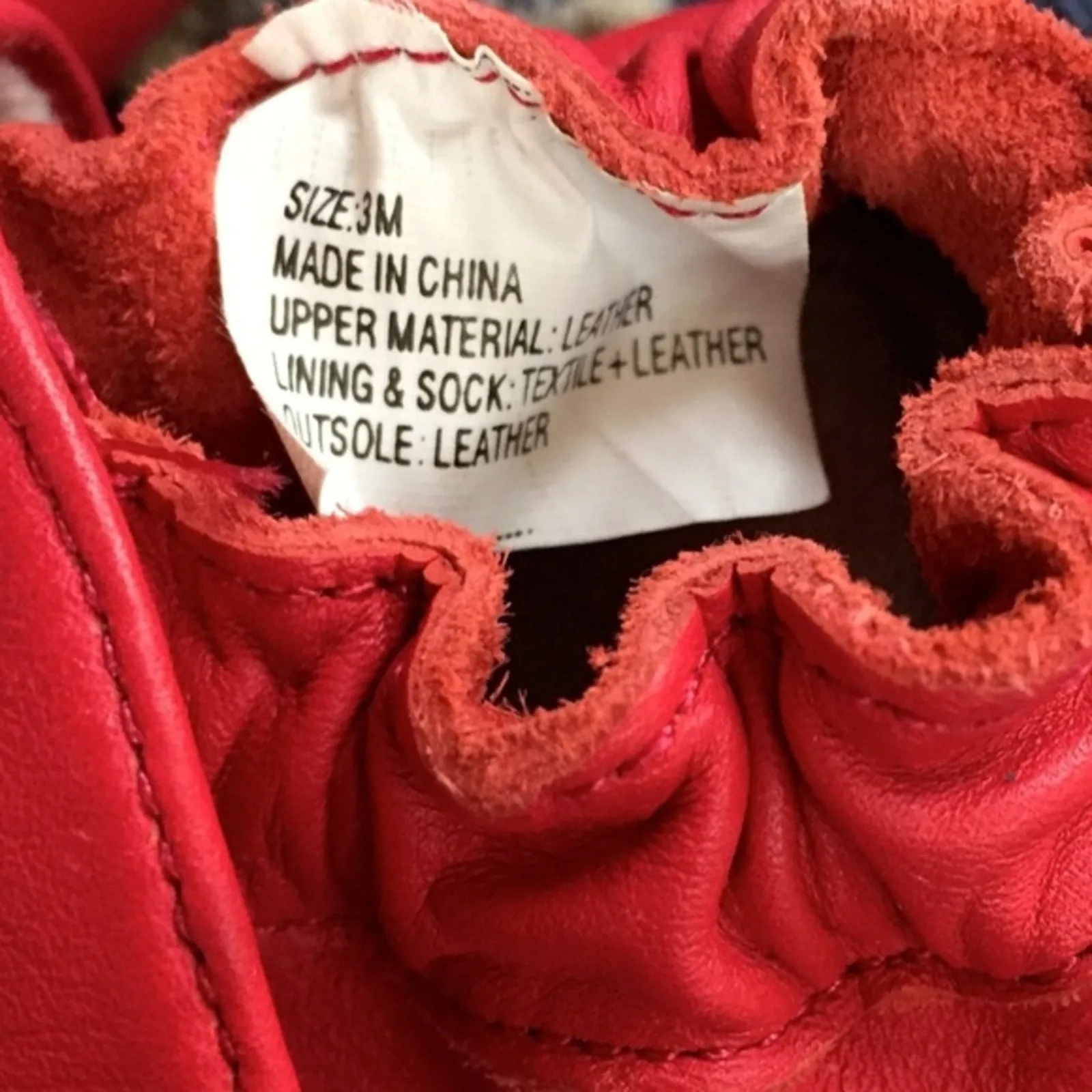 Editors Pick Gymboree Soft Sole Red Leather Shoes 3 Months  Dont Miss Out!