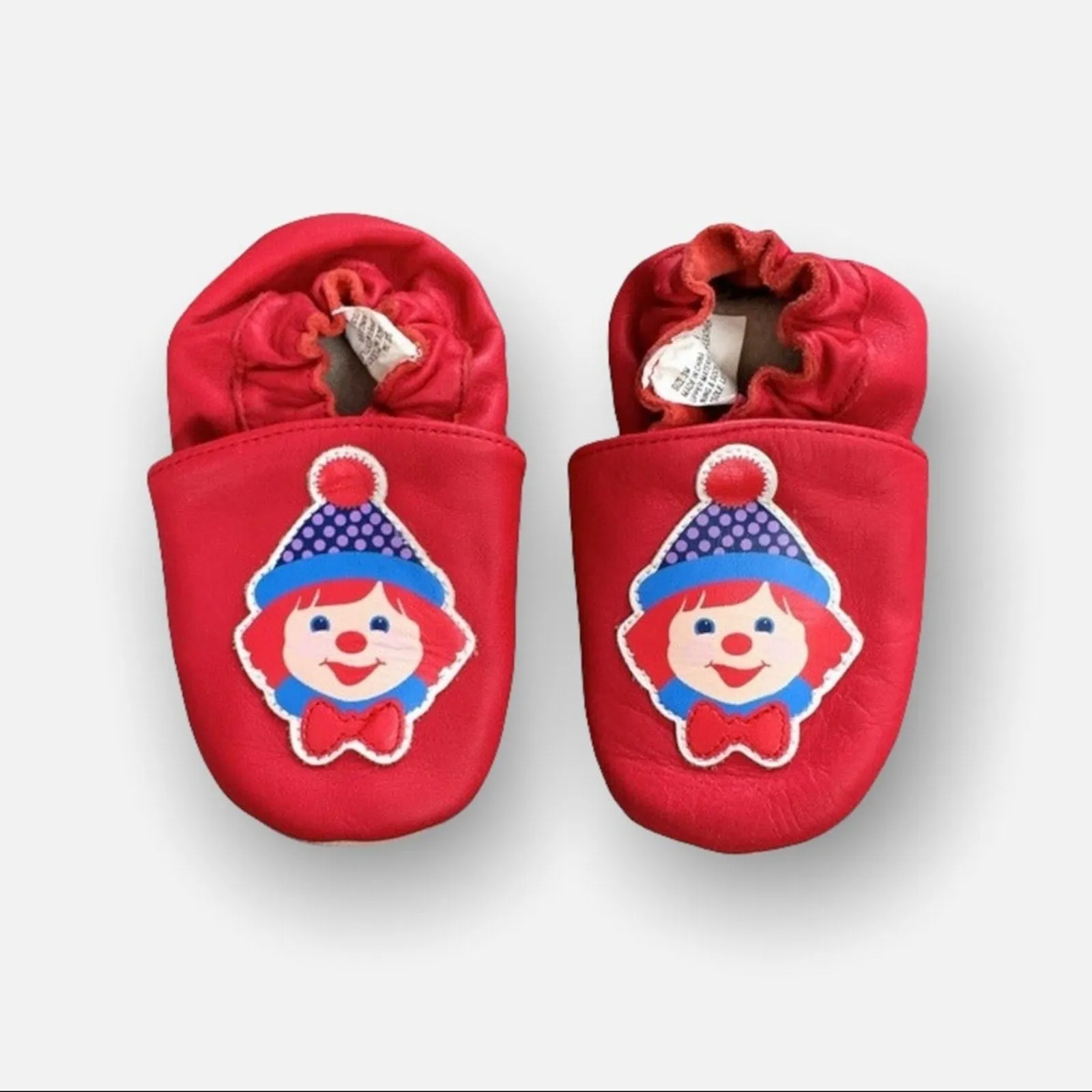 Editors Pick Gymboree Soft Sole Red Leather Shoes 3 Months  Dont Miss Out!