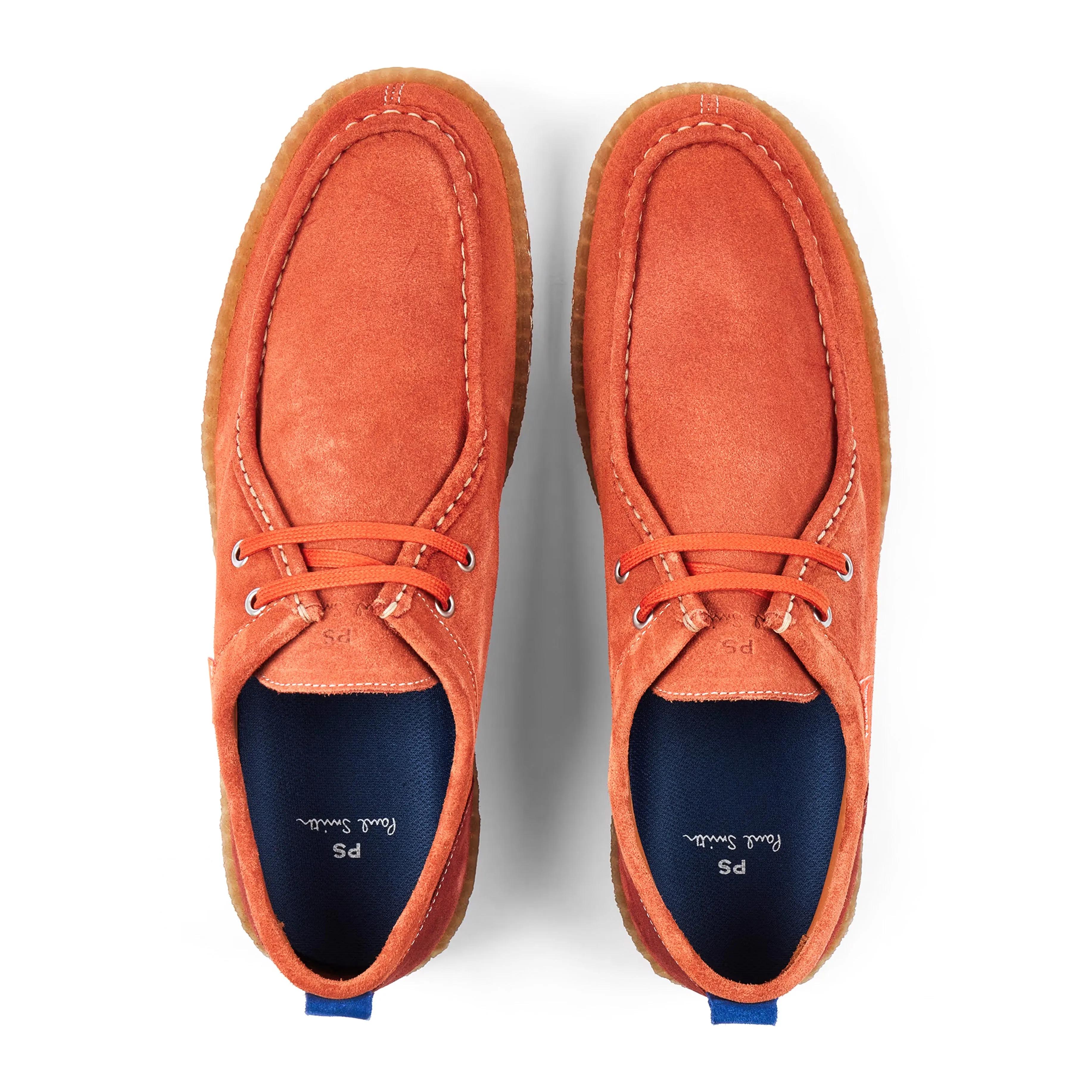Editors Pick Paul Smith Suede Buster Shoes Orange  Going Fast!