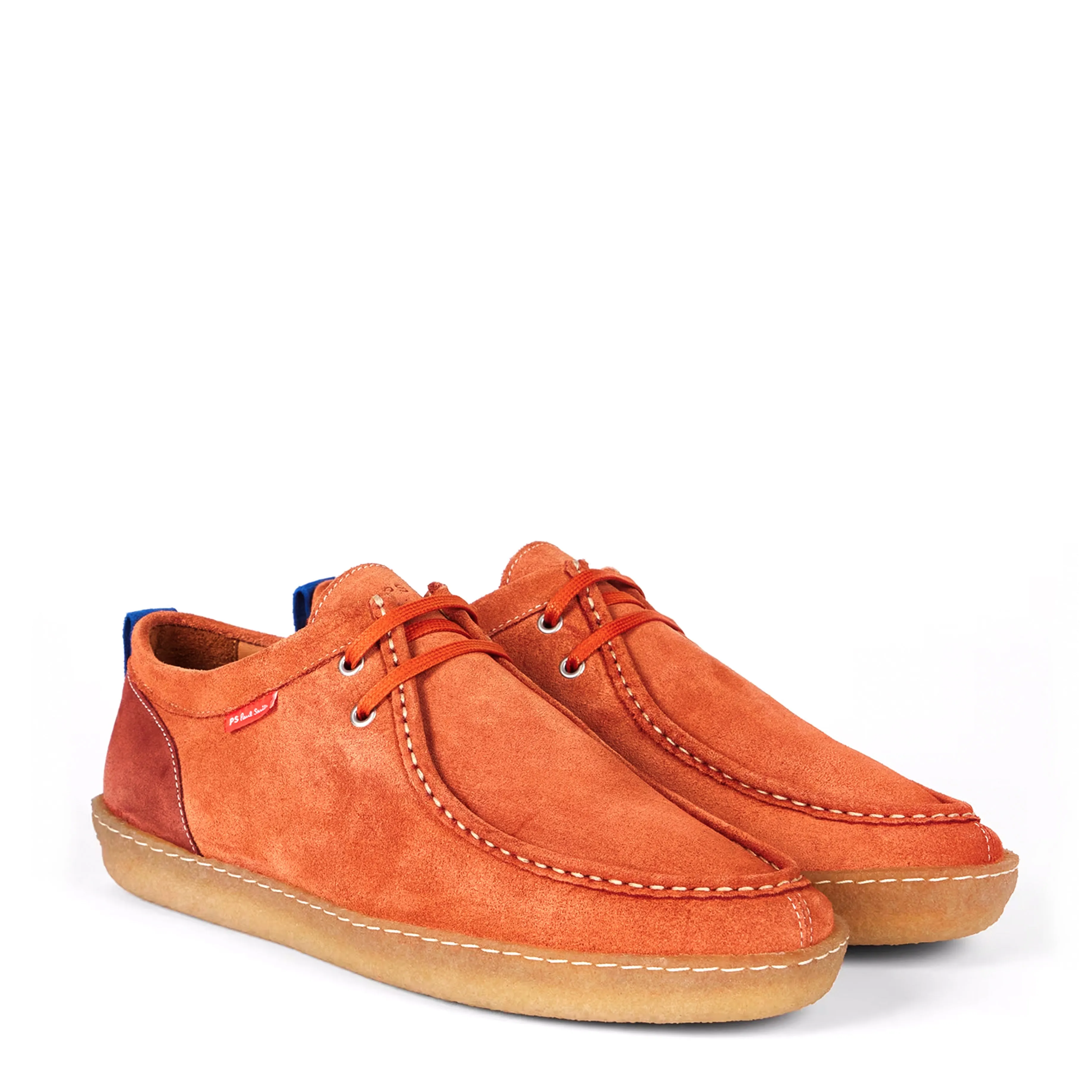 Editors Pick Paul Smith Suede Buster Shoes Orange  Going Fast!