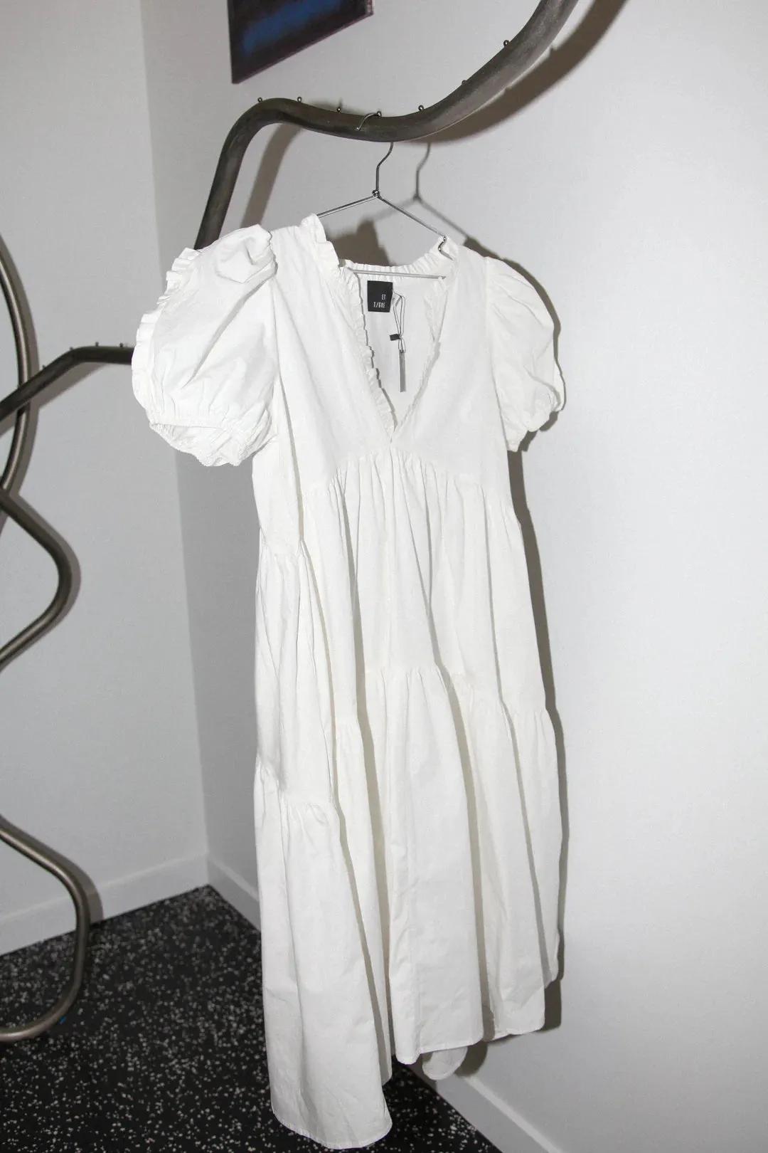 ET TIGRE - ROBE FIDELINA - BLANC - PÉ25