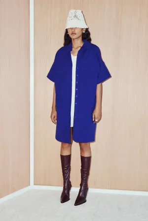 EVE GRAVEL - VEIL DRESS - SAPHIRE - SS25