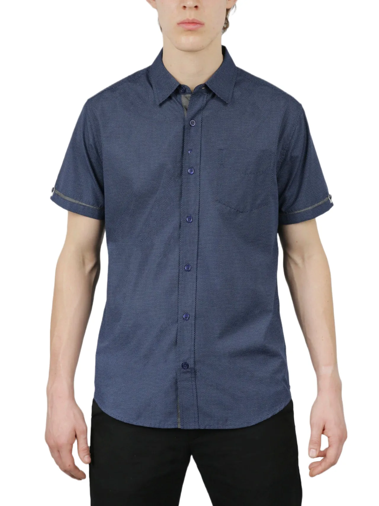 Flash Sale! Ditsy Print Short Sleeve Shirt  Limited Release!