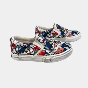 Flash Sale! Ground Up Disney Little Mermaid Slip On Sneakers 12  Almost Sold Out!