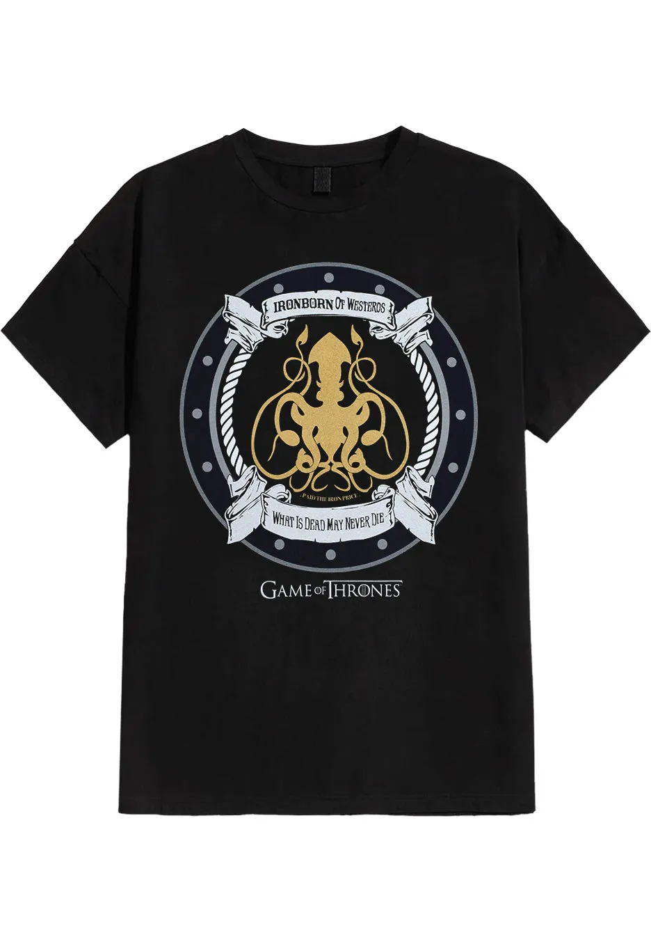 Game Of Thrones - Iron Born - T-Shirt