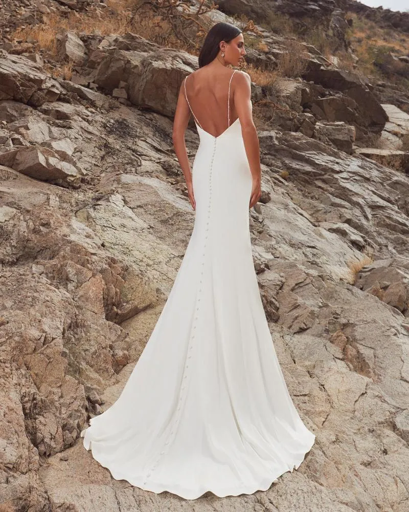 Hot Deal La Perle by Calla Blanche - LP2427 Hilaria Gown  Limited Availability!