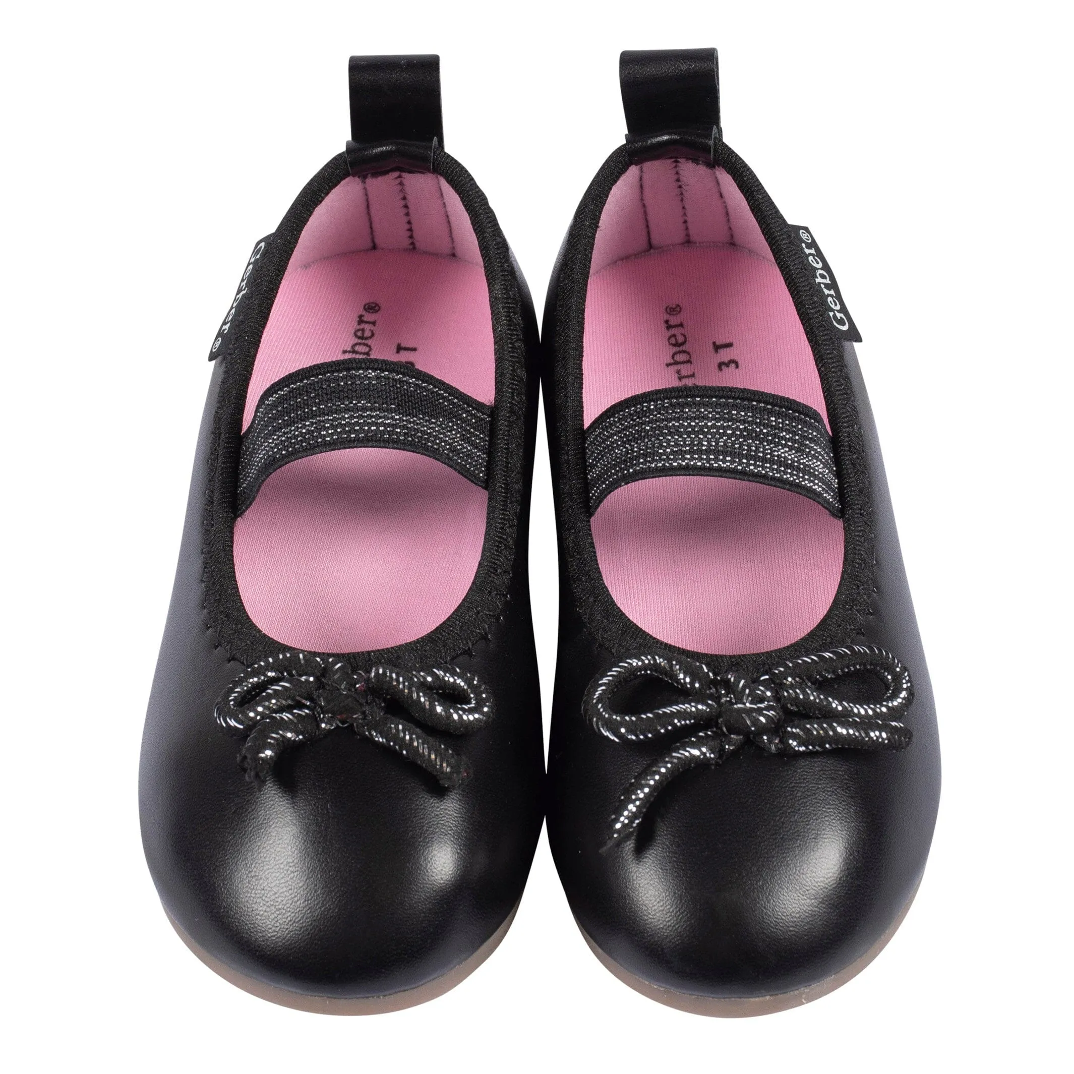 Infant & Toddler Girls Black Ballet Slipper Gerber Childrenswea