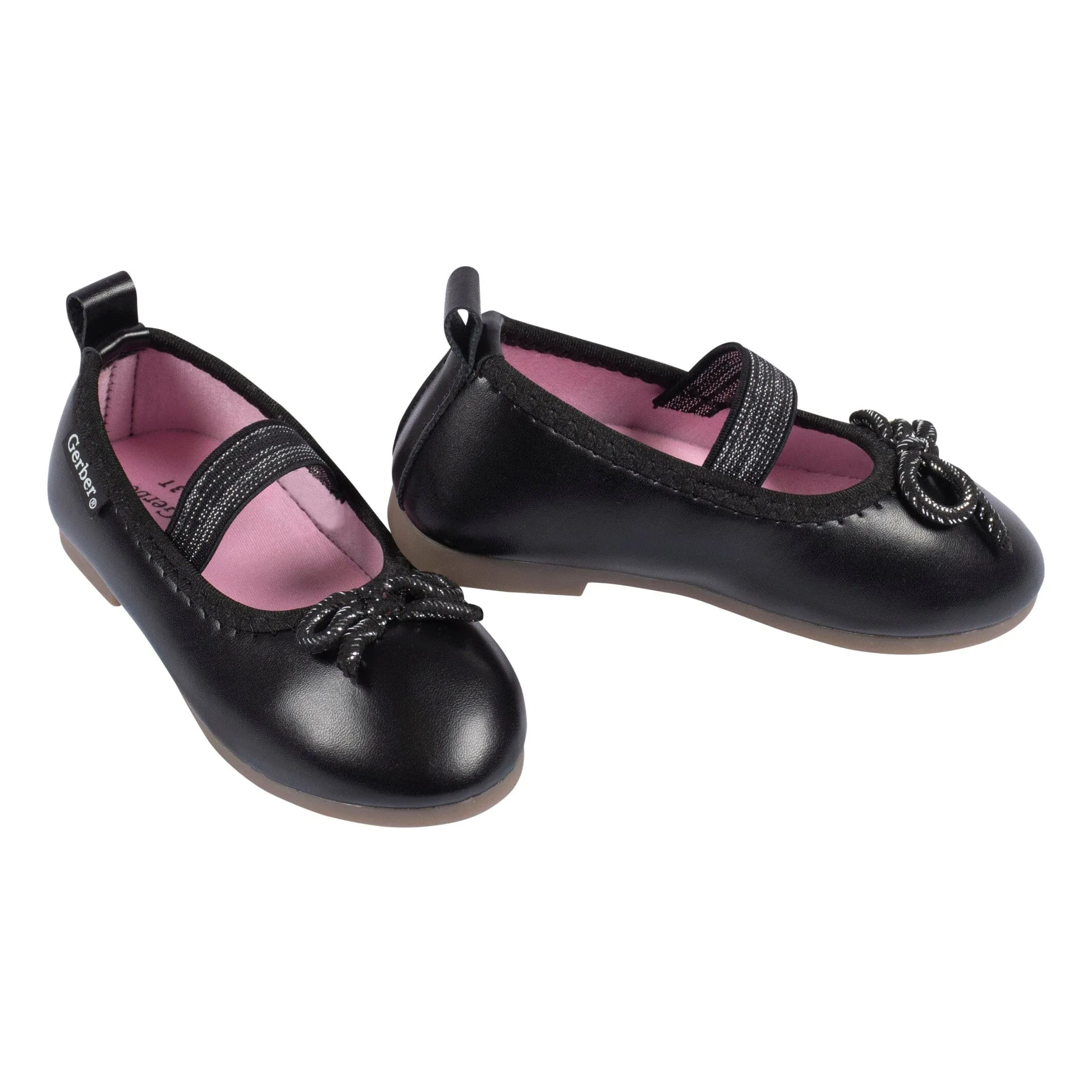 Infant & Toddler Girls Black Ballet Slipper Gerber Childrenswea