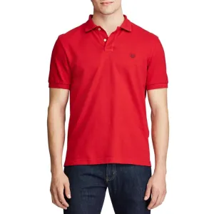 Insta-Worthy Chaps Men's Short Sleeve Everyday Solid Pique Polo  Limited Stock!