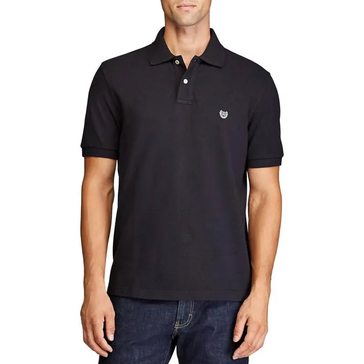 Insta-Worthy Chaps Men's Short Sleeve Everyday Solid Pique Polo  Limited Stock!