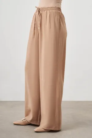 Insta-Worthy Mizalle Wide Leg Pants Beige Apparel  Last Chance!