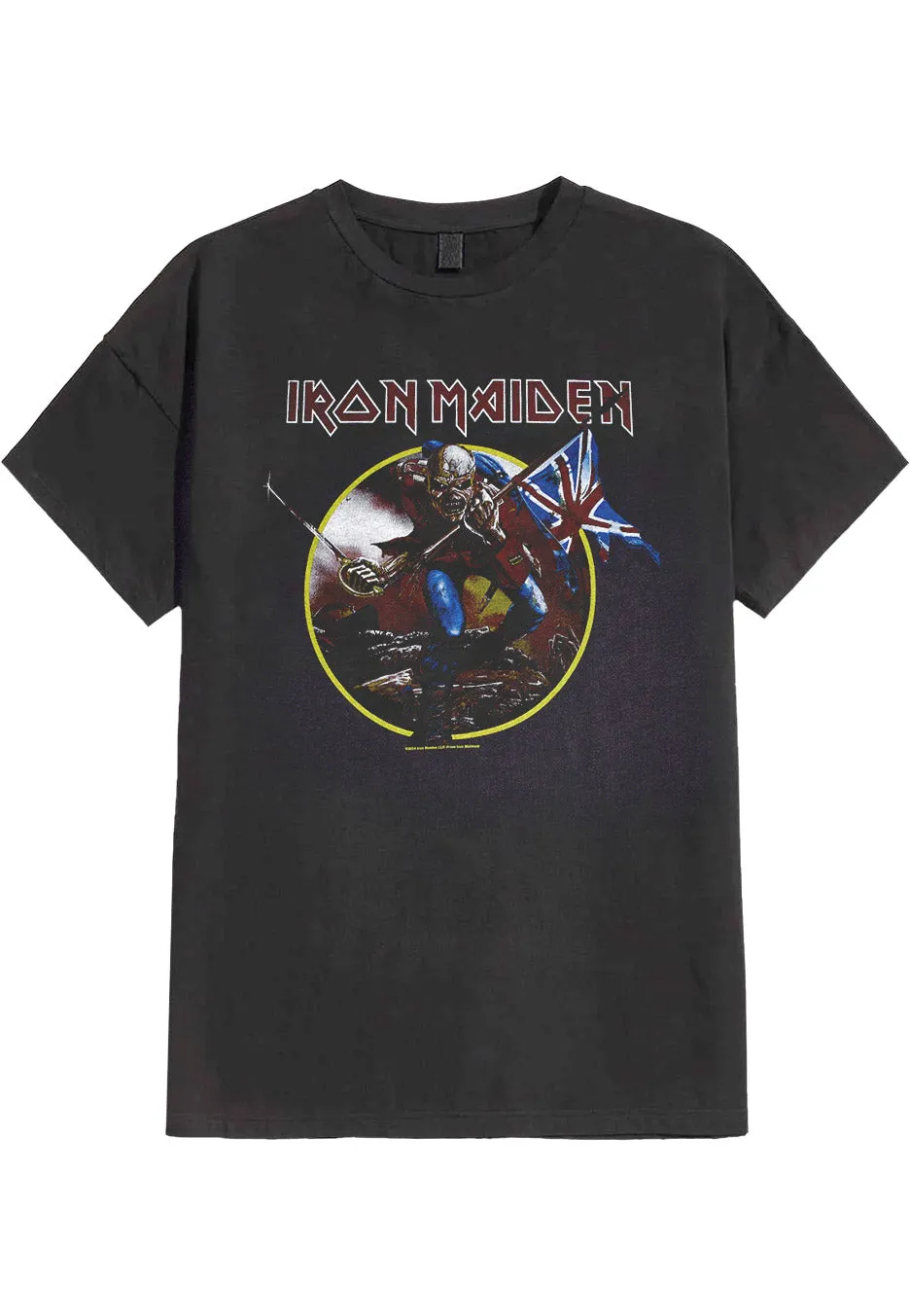 Iron Maiden - The Trooper Charcoal - T-Shirt