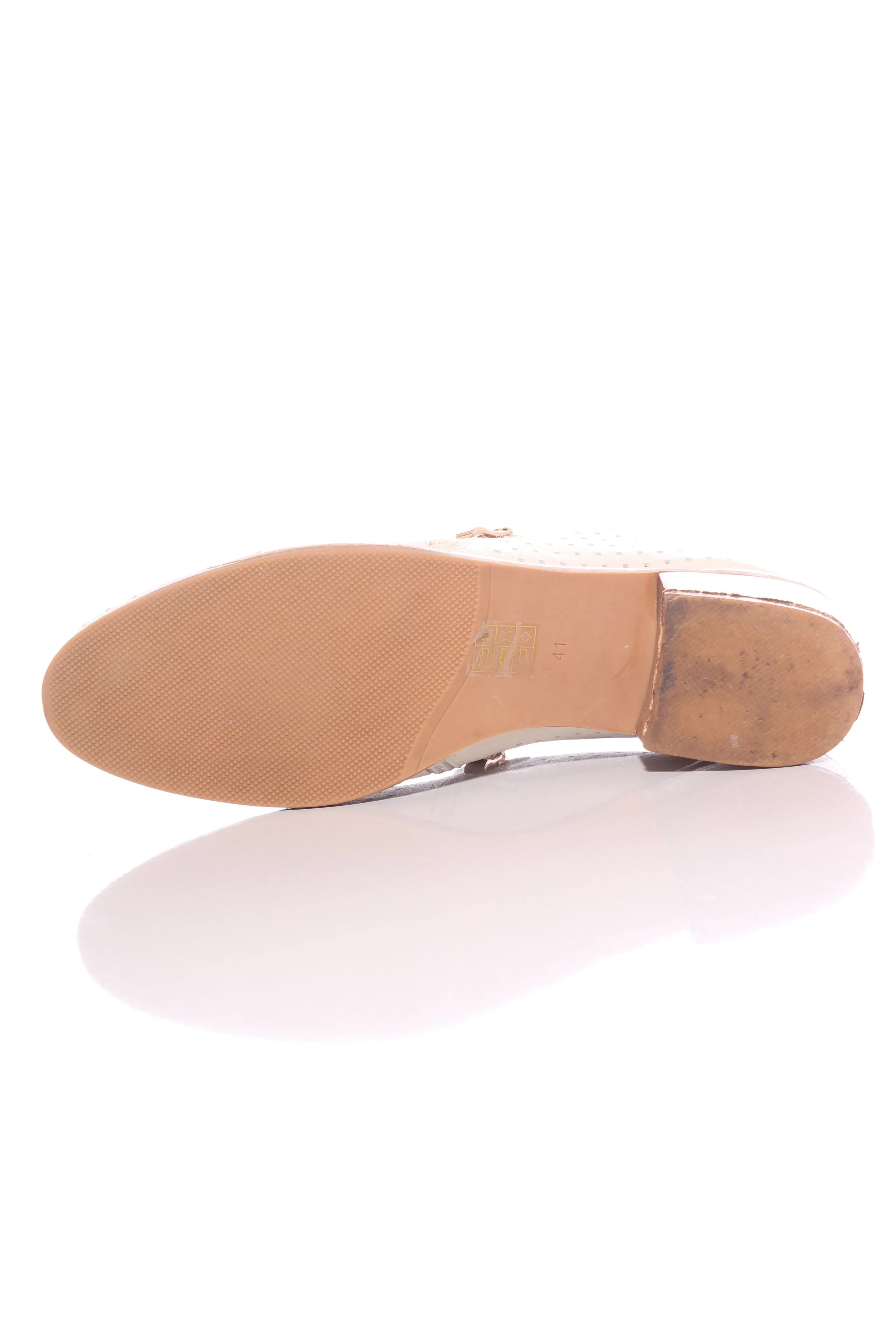 ISABELLA ANSELMI "Dash" Perforated leather loafer! 41