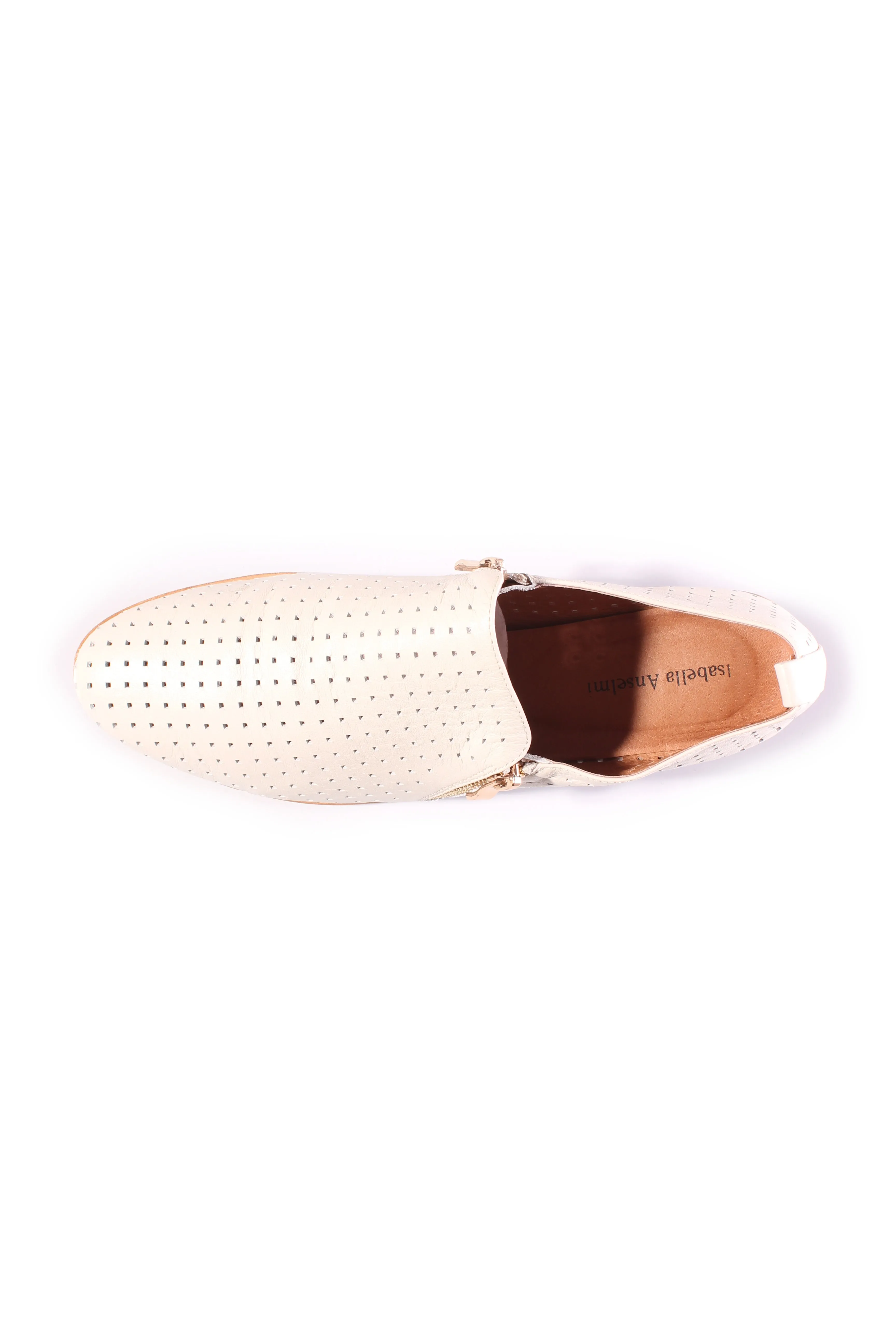ISABELLA ANSELMI "Dash" Perforated leather loafer! 41