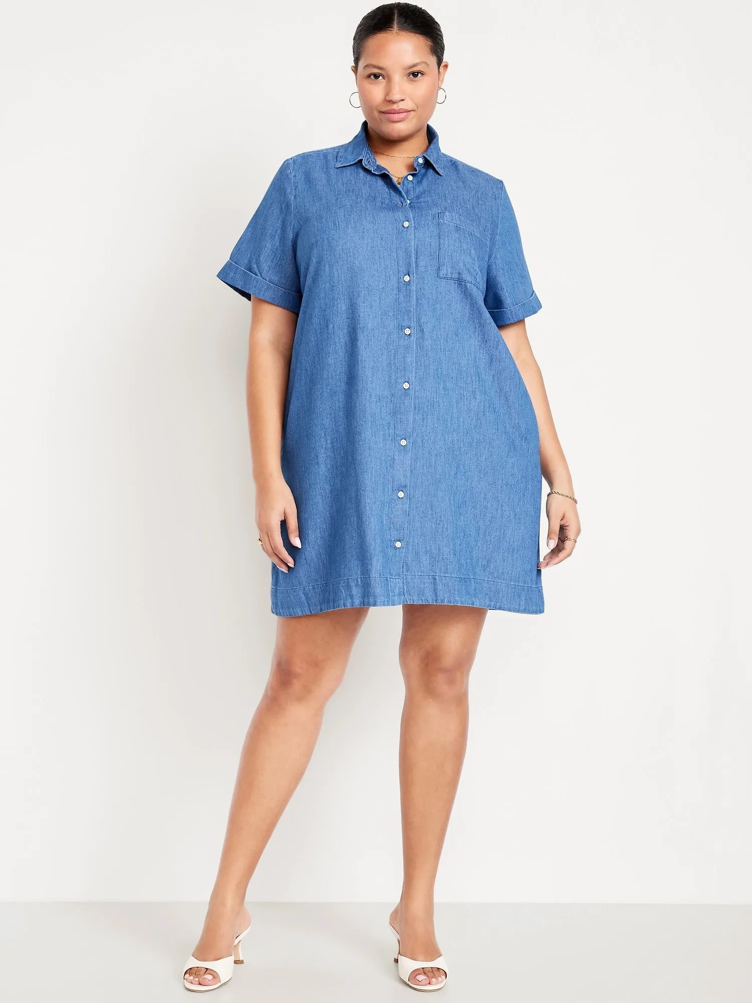 Jean Shirt Dress