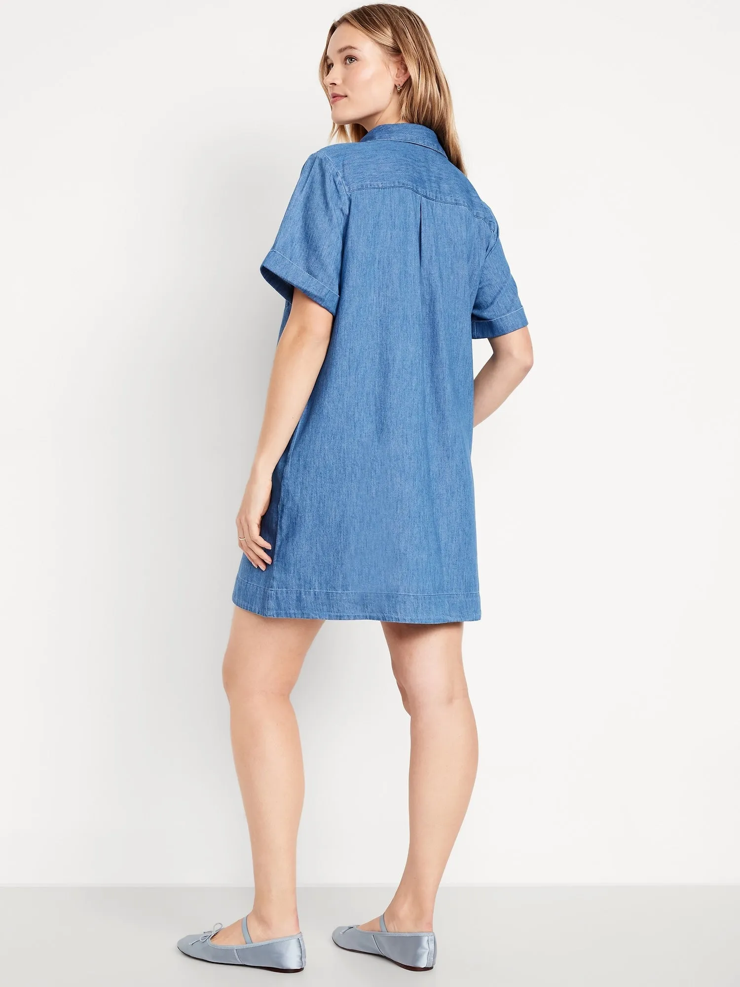 Jean Shirt Dress