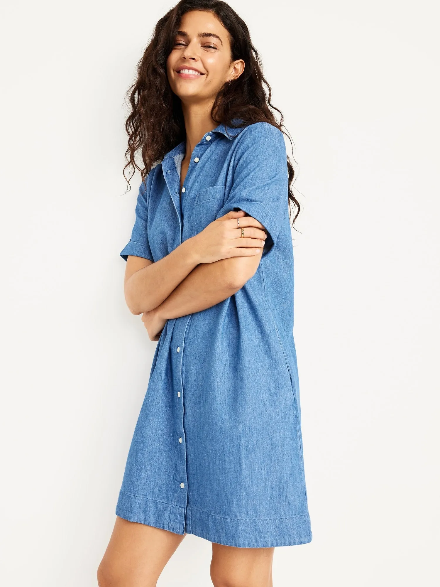 Jean Shirt Dress