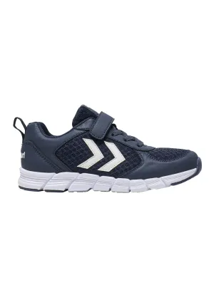 Kids Boy's Brand Logo Patched Sneakers,Navy