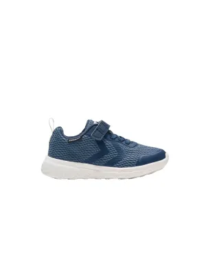 Kids Boy's Brand Logo Printed Sneakers,Blue