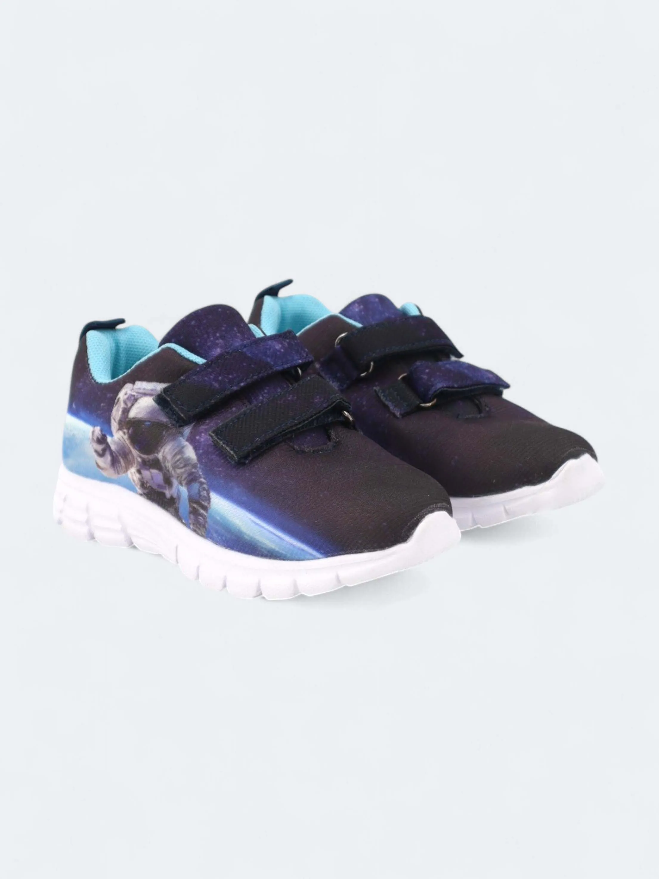 Kids Boy's Graphic Printed Shoes,Navy