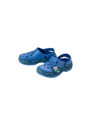 Kid's Boy's Printed Slippers,Blue